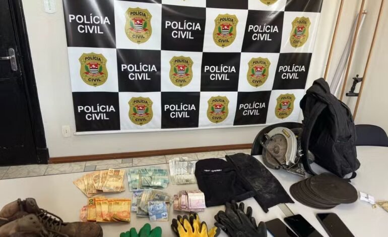 Dois homens são presos em operação da Polícia Civil contra quadrilha de arrombamento em Catanduva (SP)