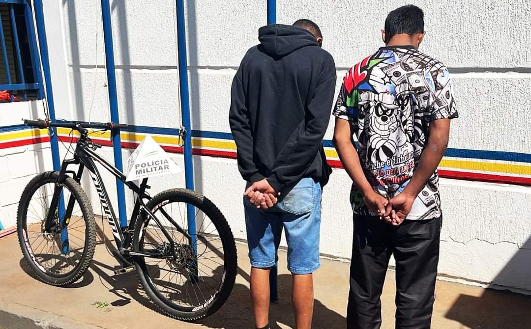 Polícia Militar de Fronteira prende dois menores por furto de bicicleta