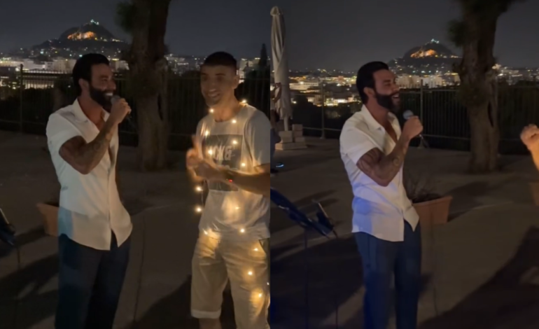 Gusttavo Lima se junta com artista de rua em Atenas e canta o hit ‘Balada’ - Metropolitana FM