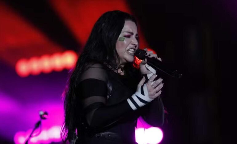 Rock in Rio 2024: Ao som de Going Under, Evanescence levanta multidão de fãs - Metropolitana FM