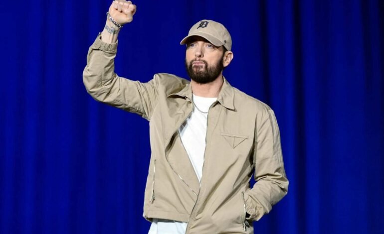 Eminem declara apoio à Kamala Harris contra Donald Trump nos EUA - Metropolitana FM