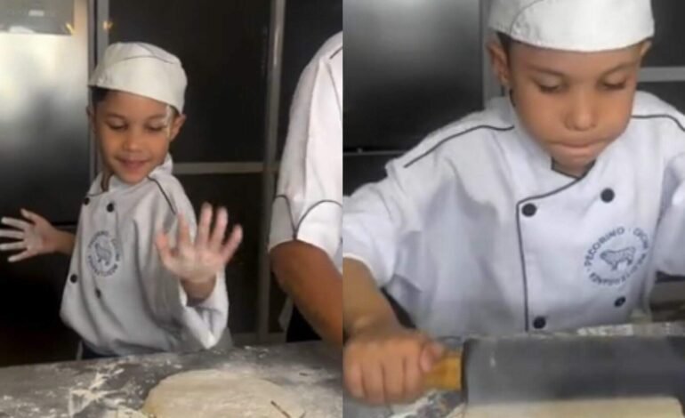 Fofura em família: Flay faz noite da pizza com o filho e encanta a web