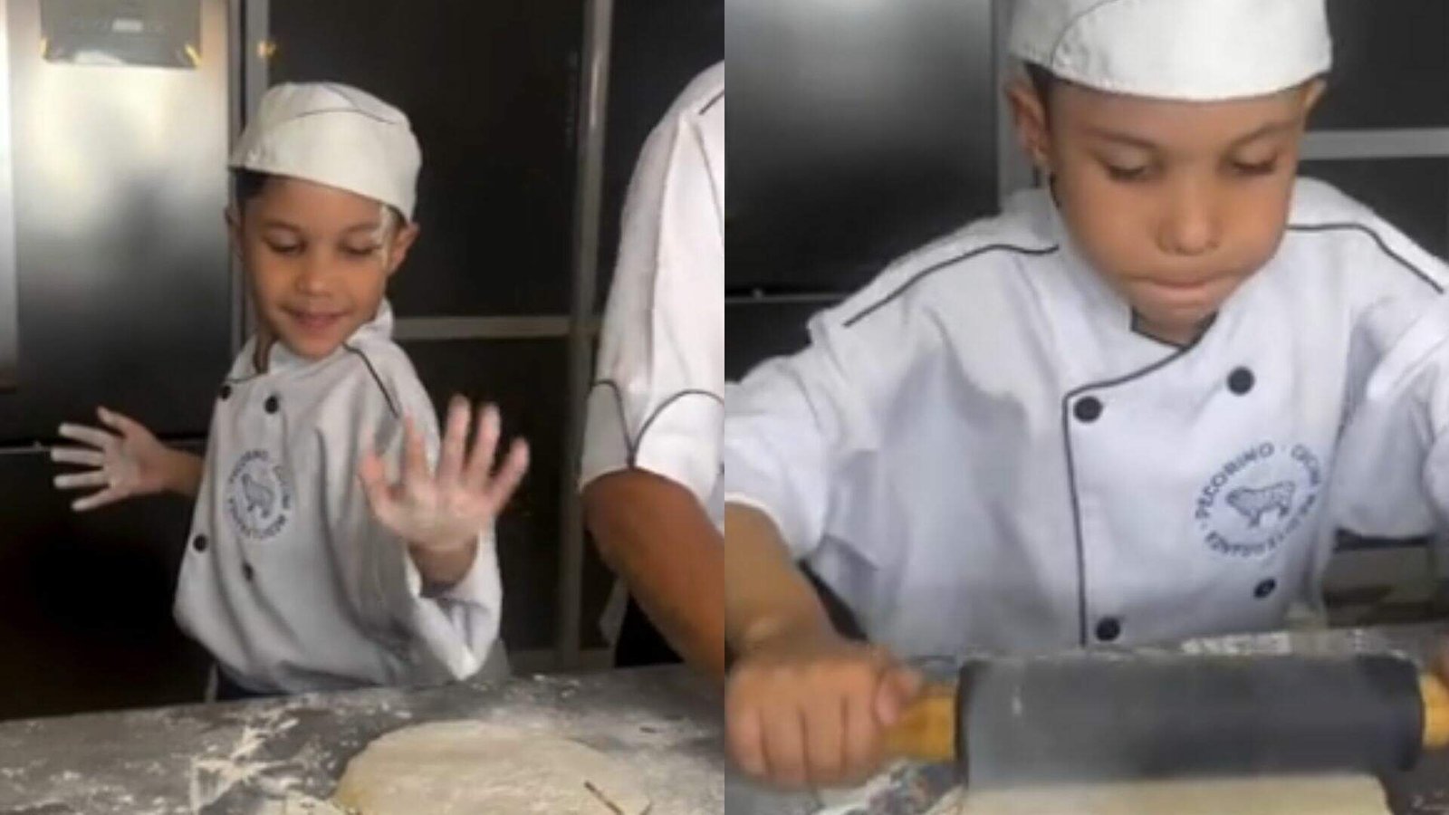 Fofura em família: Flay faz noite da pizza com o filho e encanta a web