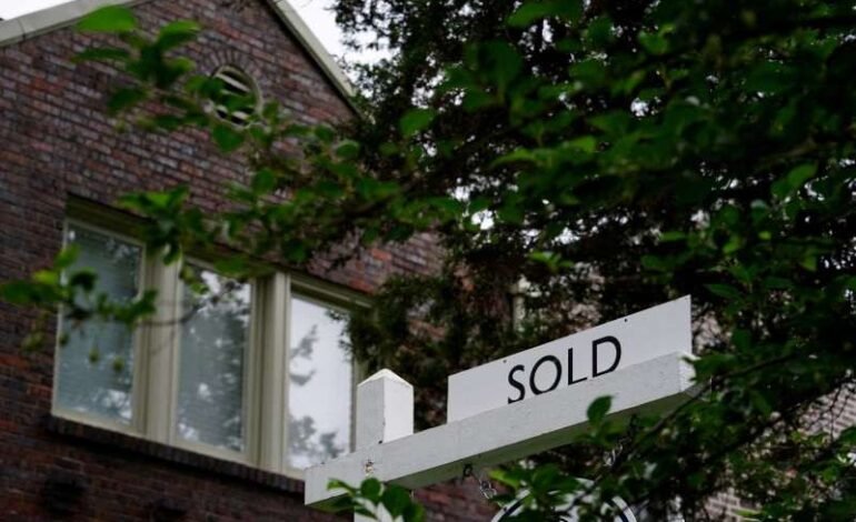 Casa para venda em Washington  (Foto: Sarah Silbiger/Reuters)