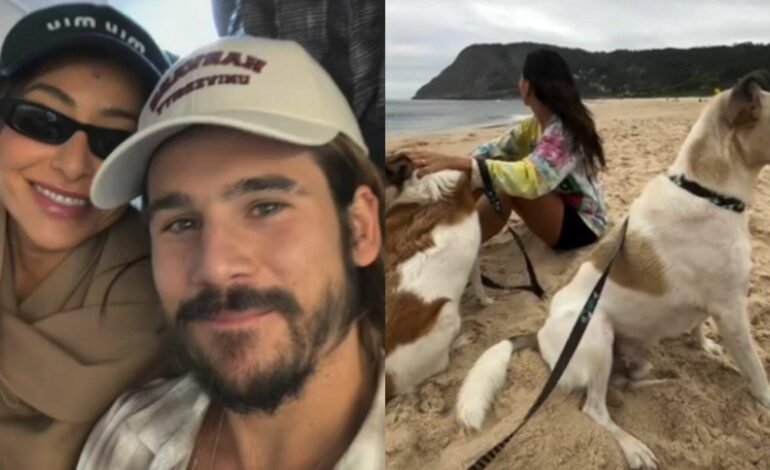 Nicolas Prattes compartilha vídeo com Sabrina Sato após anúncio da gravidez