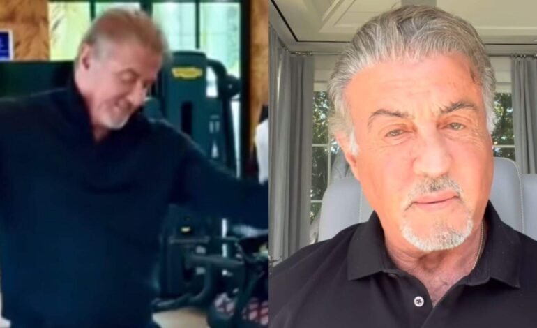 Stallone aparece dançando e recebe elogios de brasileiros em seu perfil - Metropolitana FM