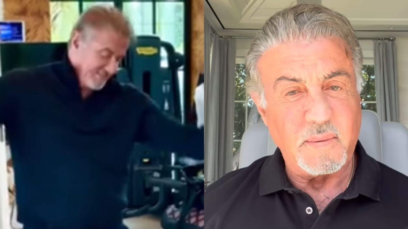 Stallone aparece dançando e recebe elogios de brasileiros em seu perfil - Metropolitana FM