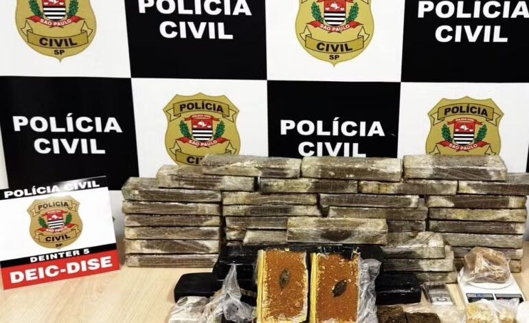 Casal é preso em São José do Rio Preto (SP) por “delivery de droga” em pizzaria