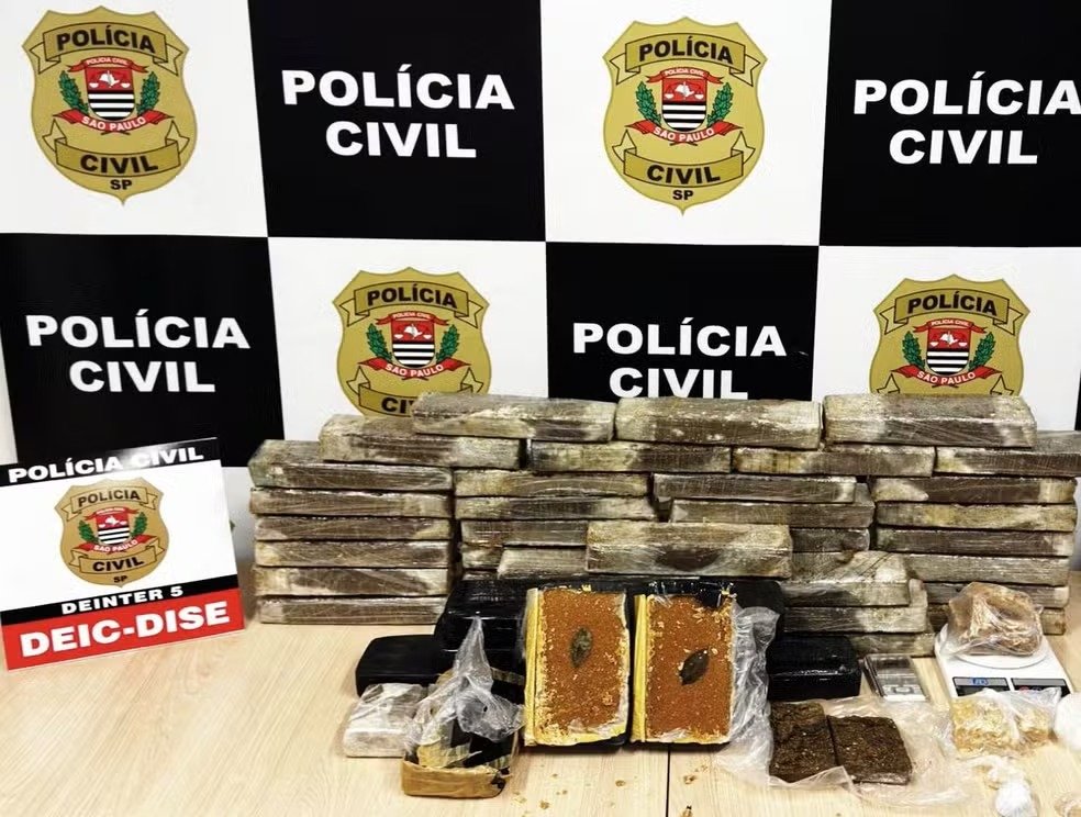 Casal é preso em São José do Rio Preto (SP) por “delivery de droga” em pizzaria