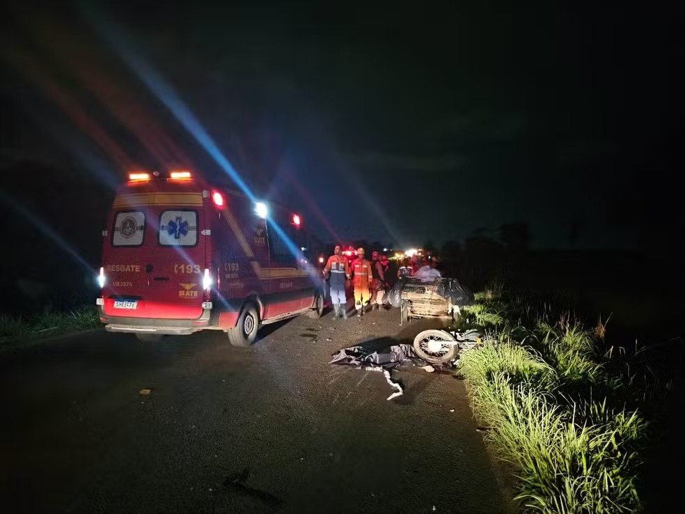 Motociclista morre em acidente com dois carros e duas motos em Uberlândia (MG)