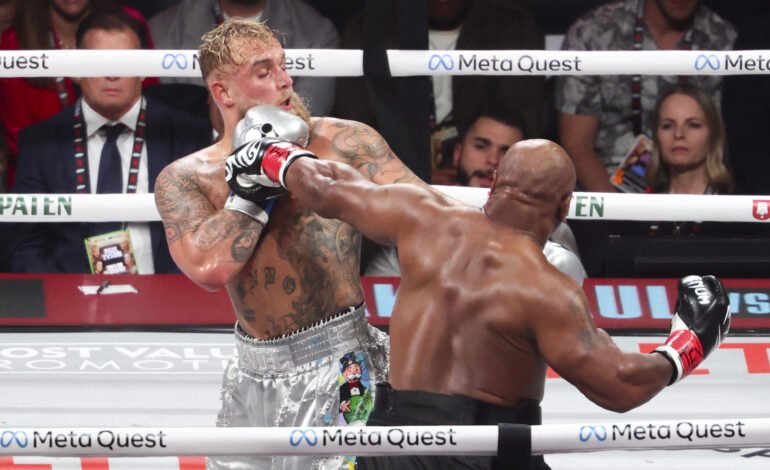 Mike Tyson x Jake Paul atinge números impressionantes na Netflix