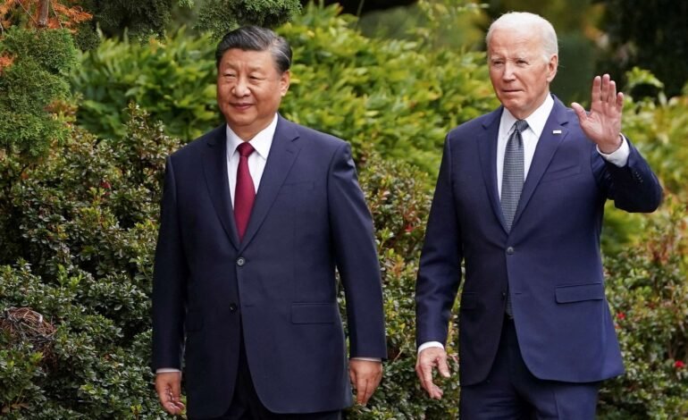 Xi promete trabalhar com equipe de Trump ao se encontrar com Biden no Peru